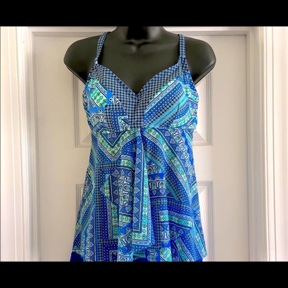 Croft & Barrow swim top